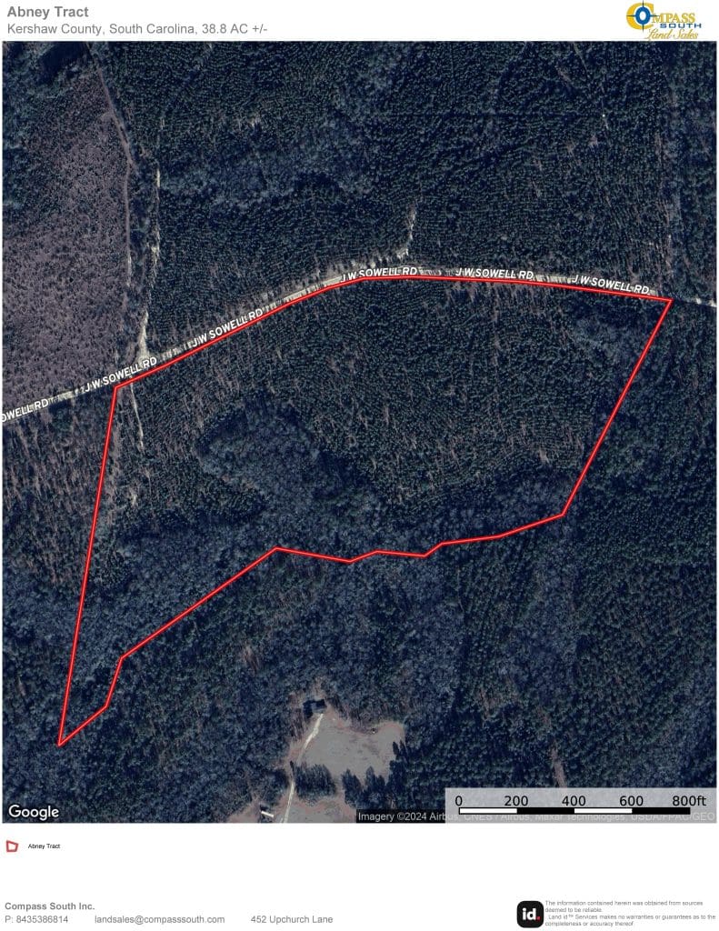 Abney Tract Aerial Map 