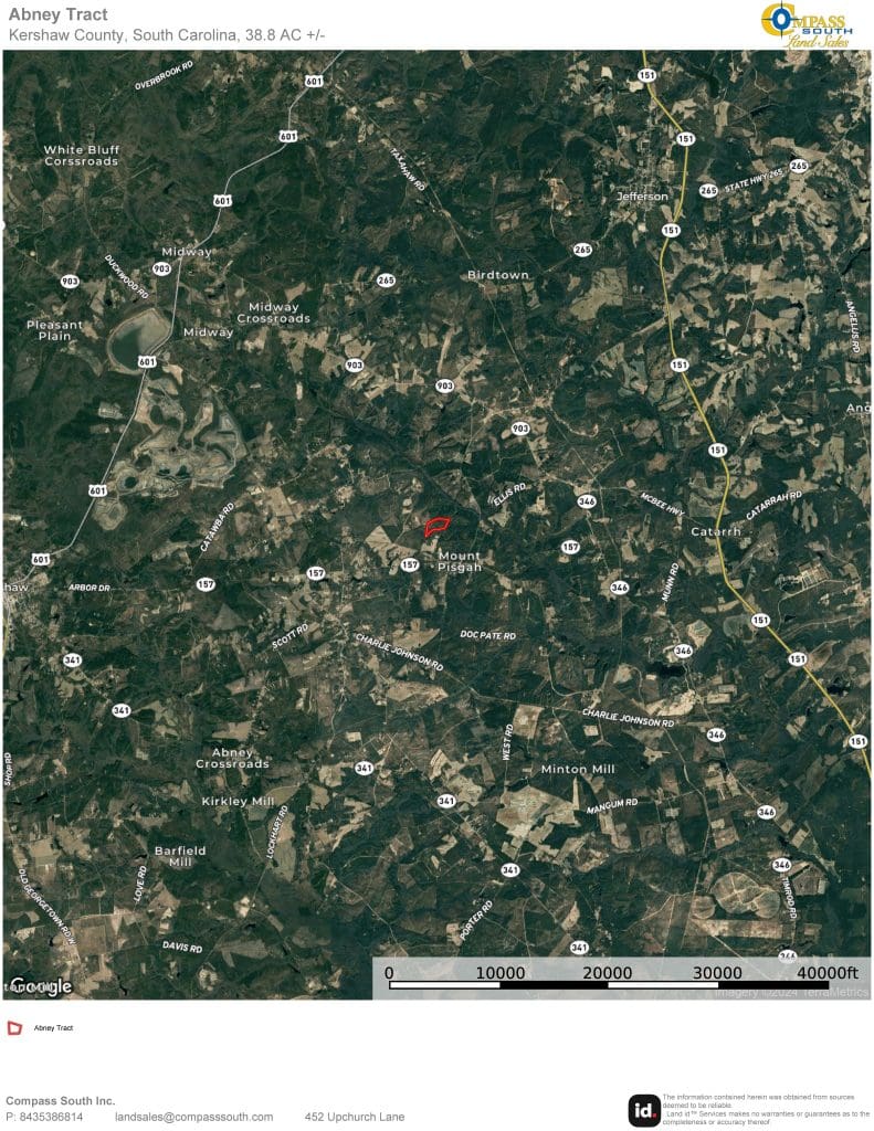 Abney Tract Location Map 2