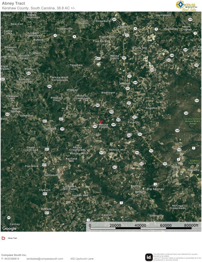 Abney Tract Location Map 1