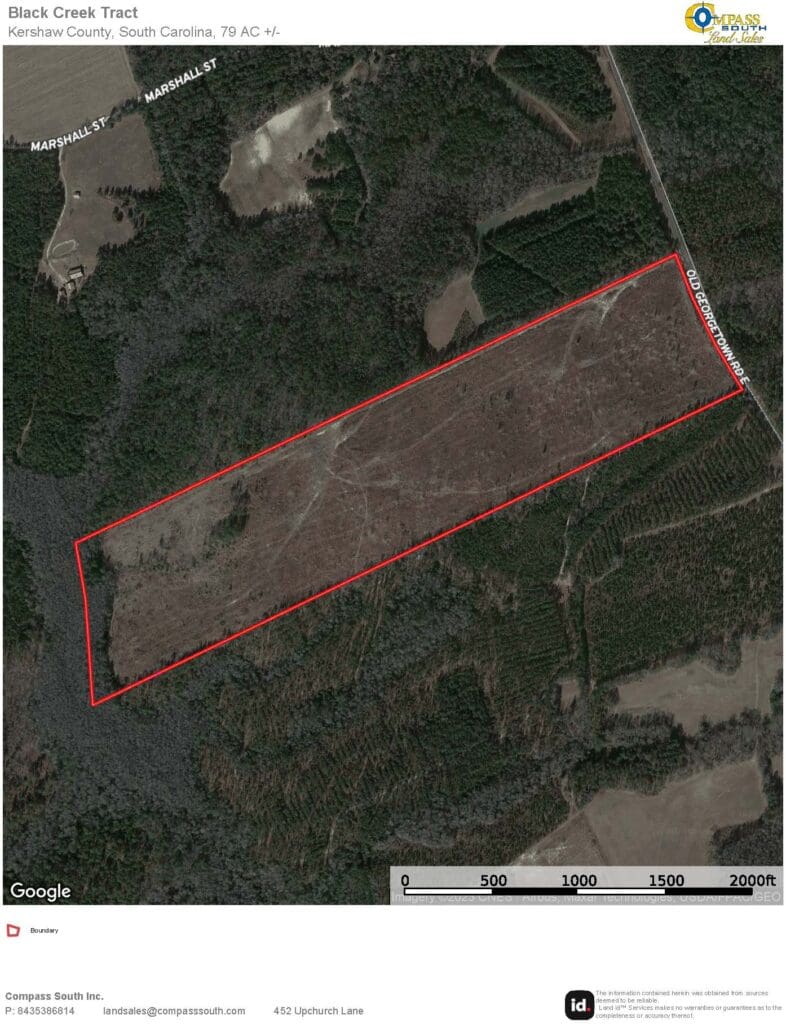 Black Creek Tract Aerial Map 1