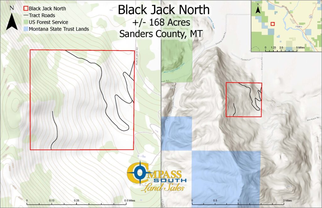 Black Jack North Tract Aerial Map 