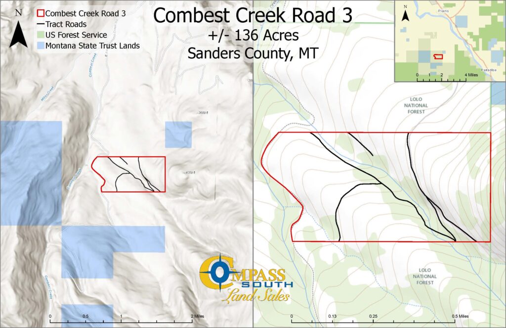 Combest Creek Road Tract 3 Aerial Map