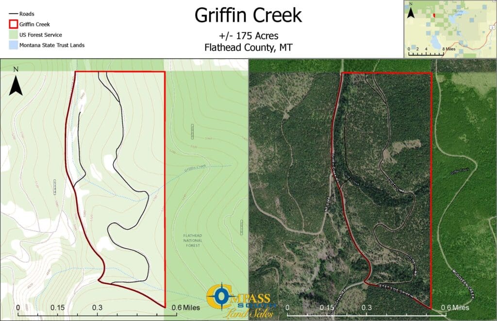 Griffin Creek Map