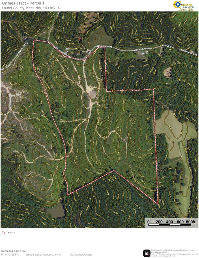 Grimes Tract – Parcel 1 Aerial Map 2