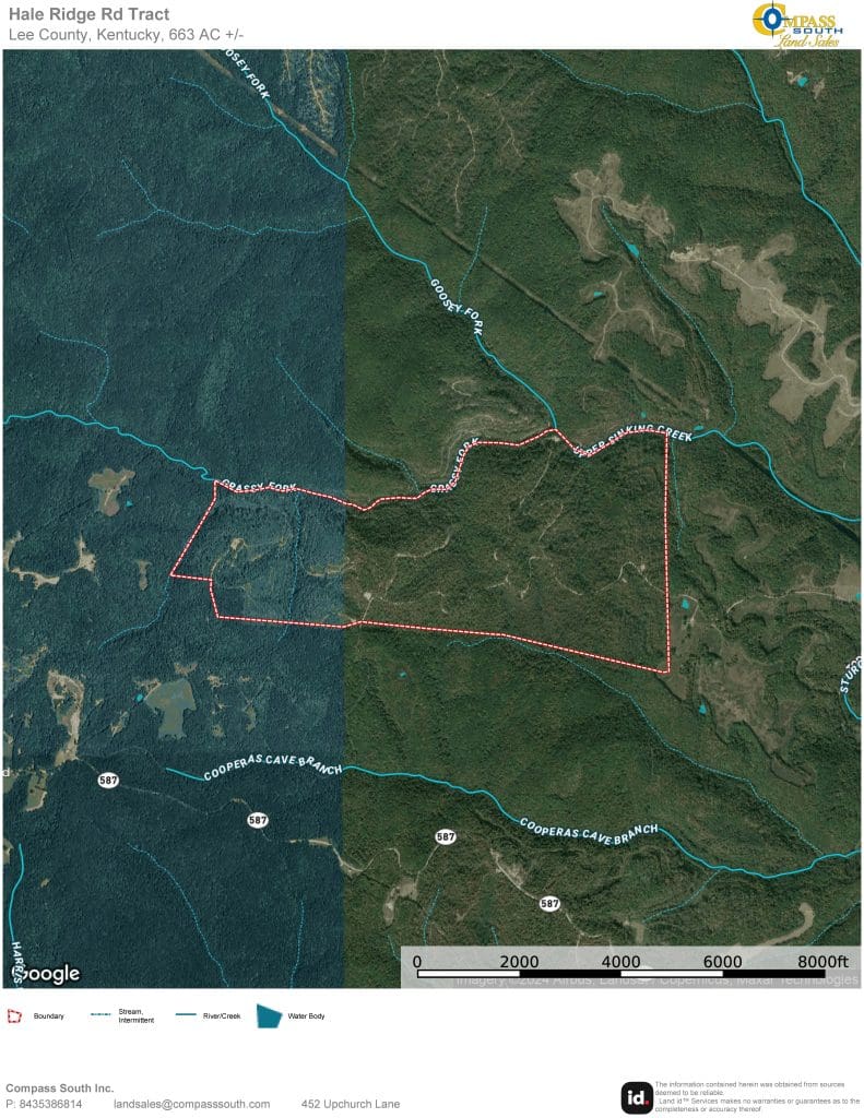 Hale Ridge Road Tract Aerial