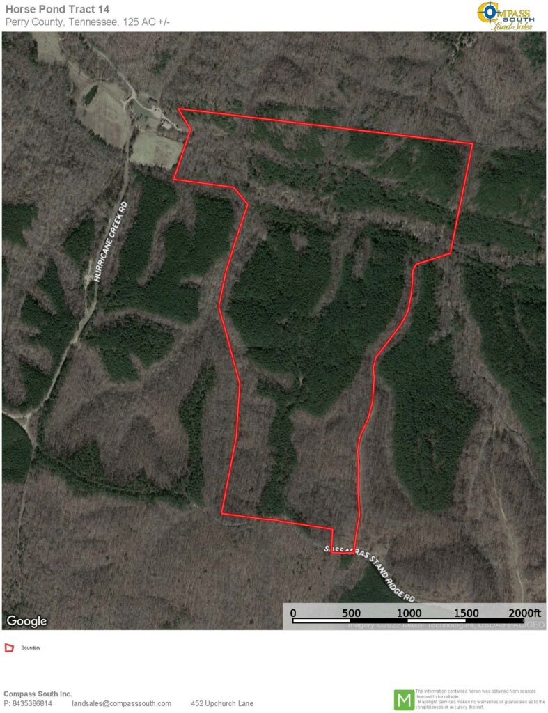 Horse Pond Tract 14 Aerial Map 