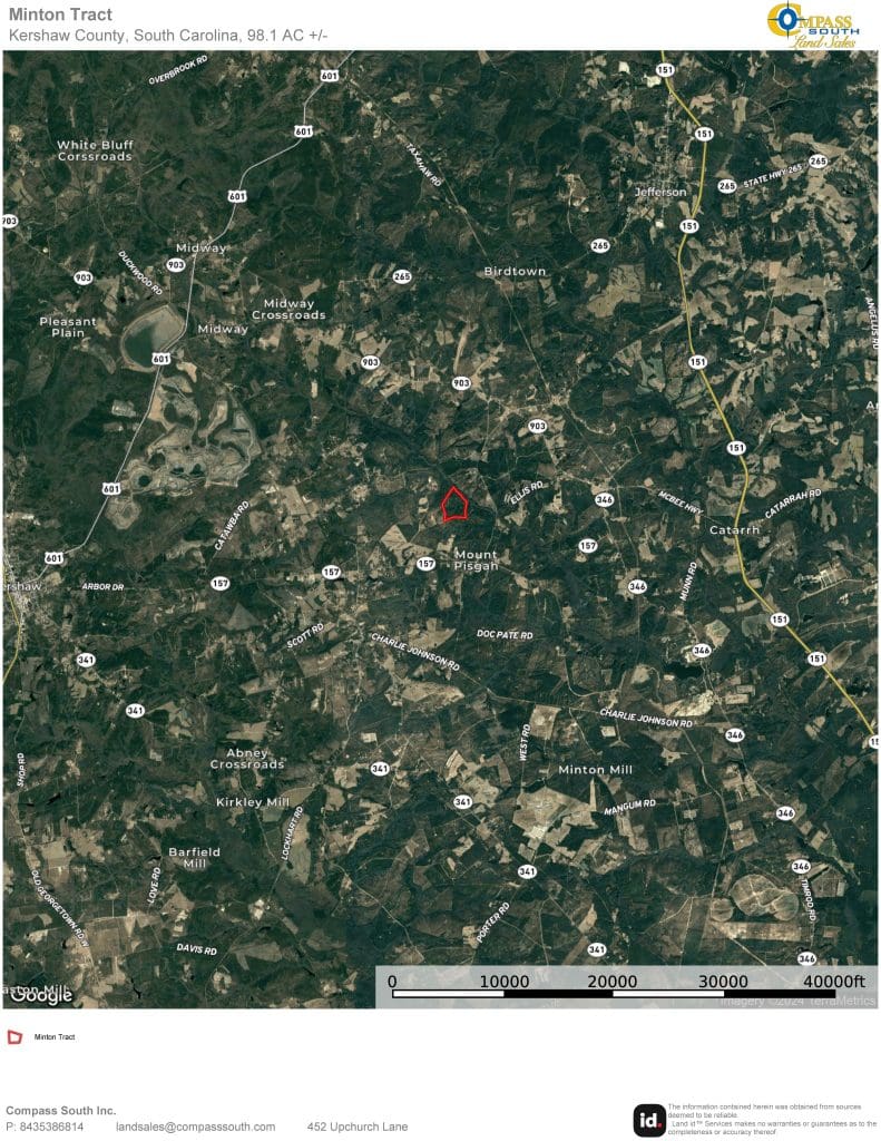 Minton Tract Location 