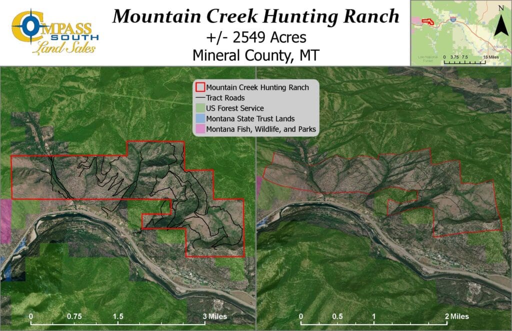 Mountain Creek Hunting Ranch
Montana land for sale