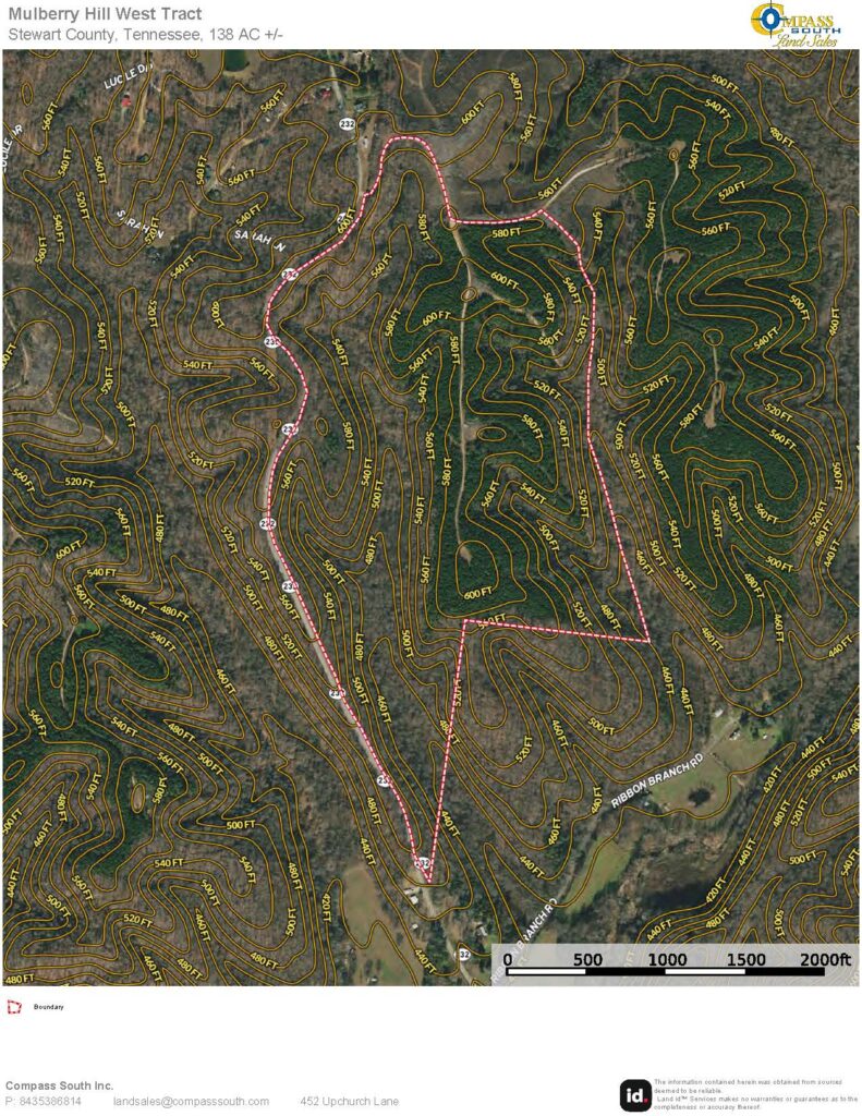 Mulberry Hill West Tract Aerial Map 2