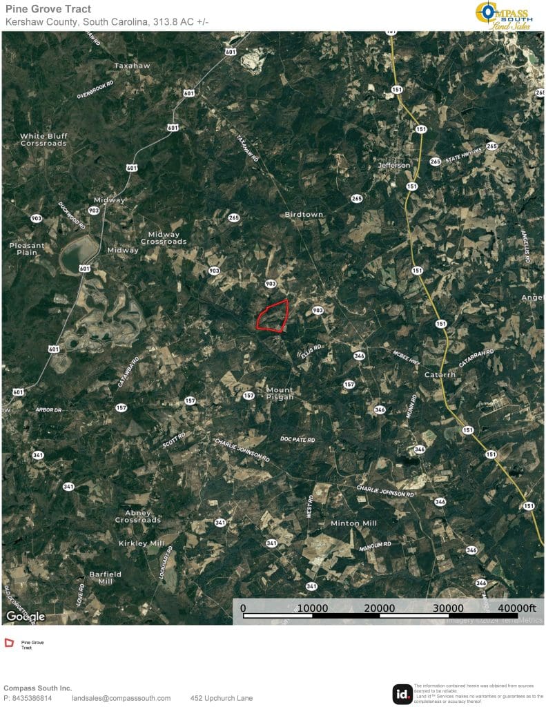 Pine Grove Tract Location Map 2