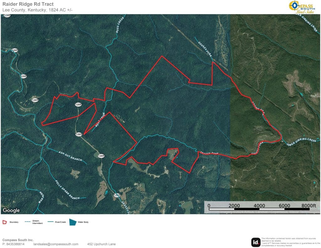 Raider Ridge Road Tract Aerial