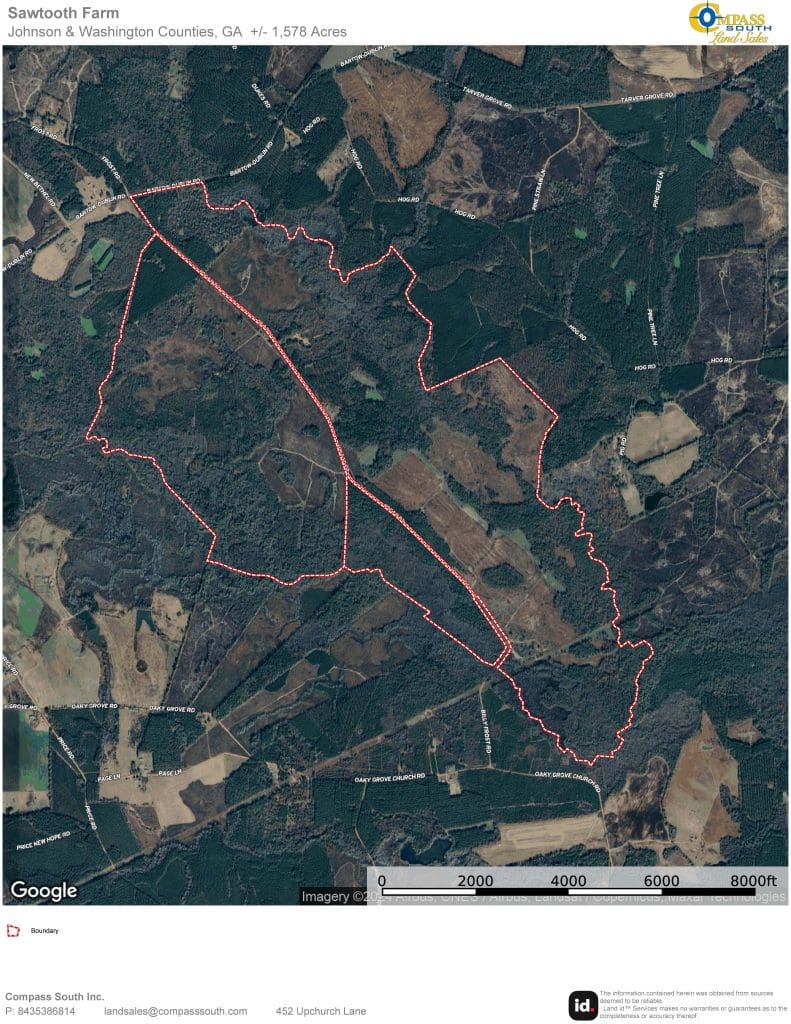 Sawtooth Farm Aerial Map 2