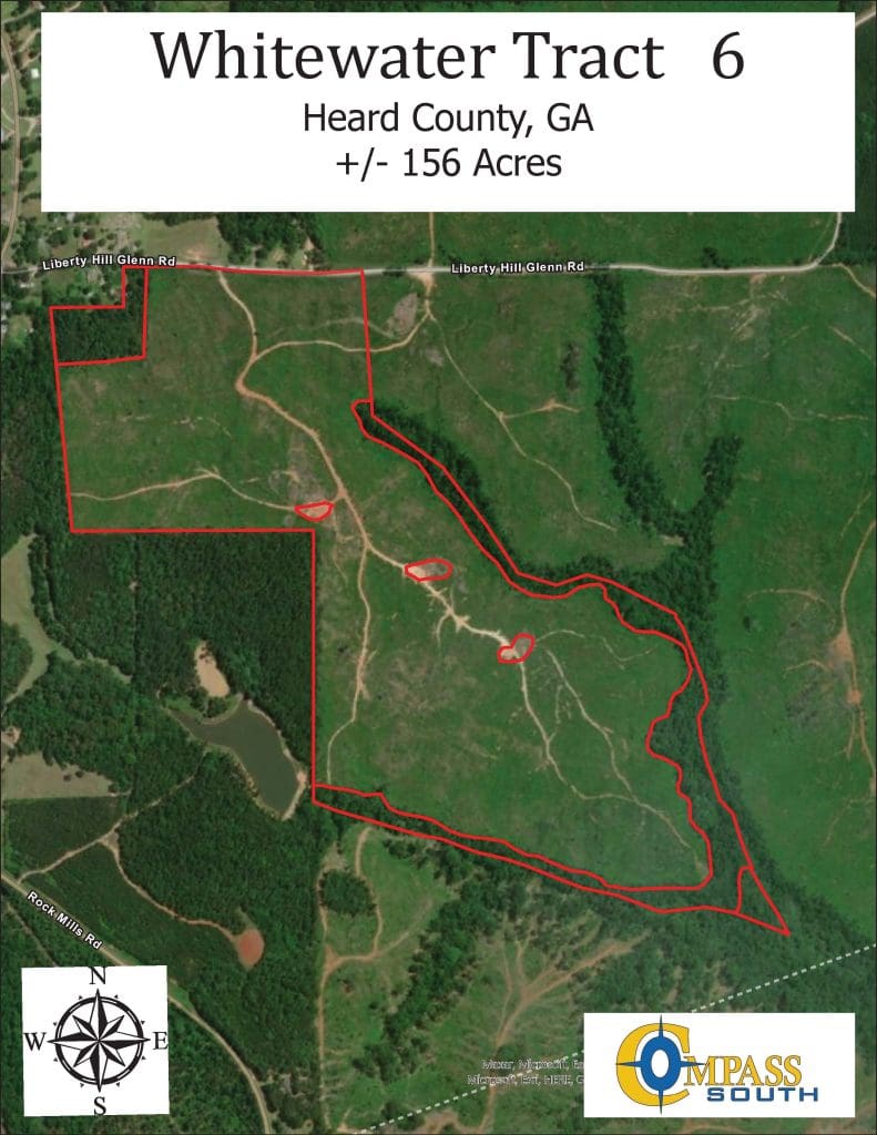 Whitewater Tract 6 Aerial Map 