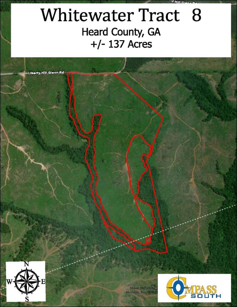 Whitewater Tract 8 Aerial Map 