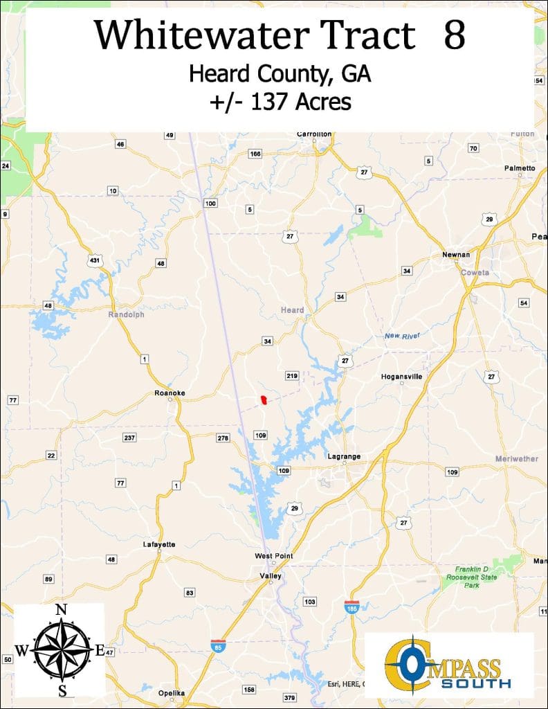 Whitewater Tract 8 Location Map 