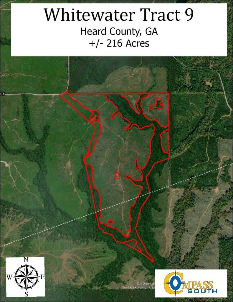 Whitewater Tract 9 Aerial Map 