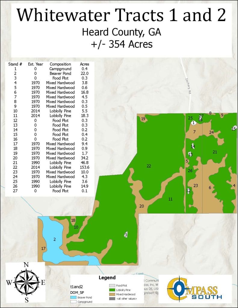 Whitewater Tract 1 & 2 Timber