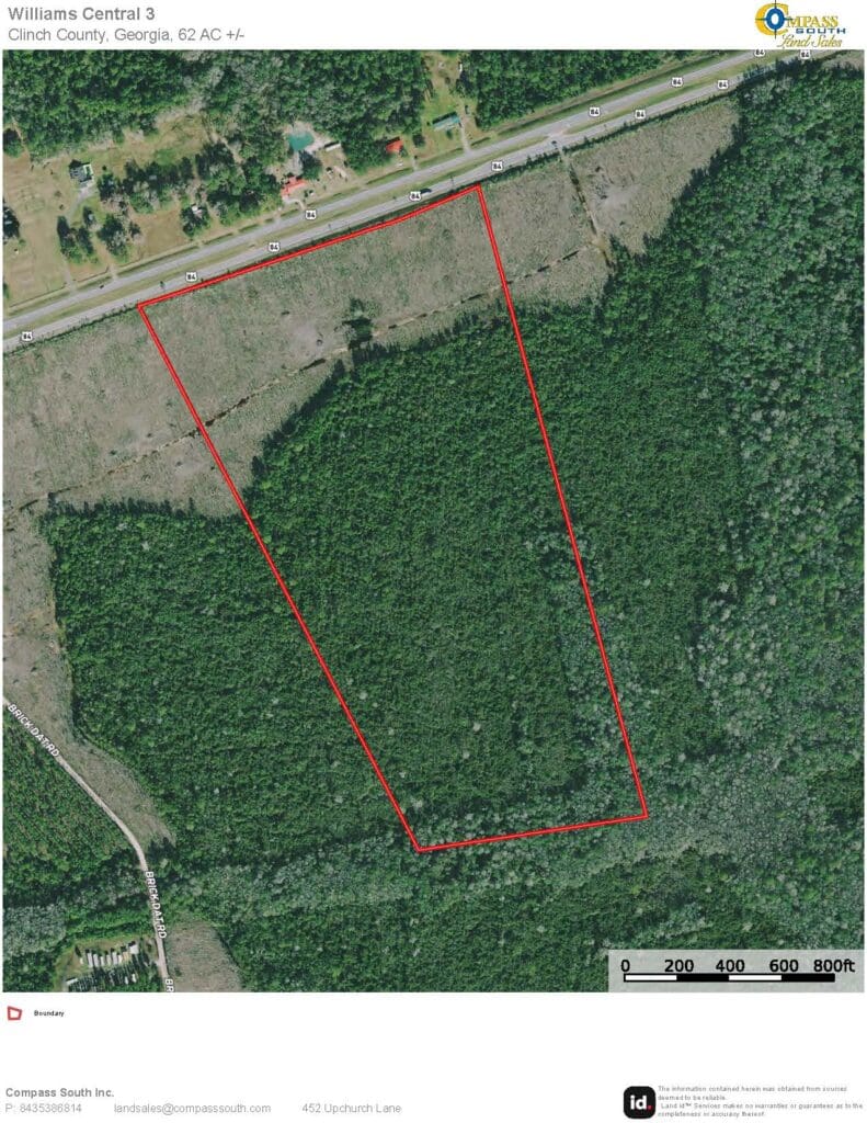 Williams Central Tract 3 Location Aerial Map 