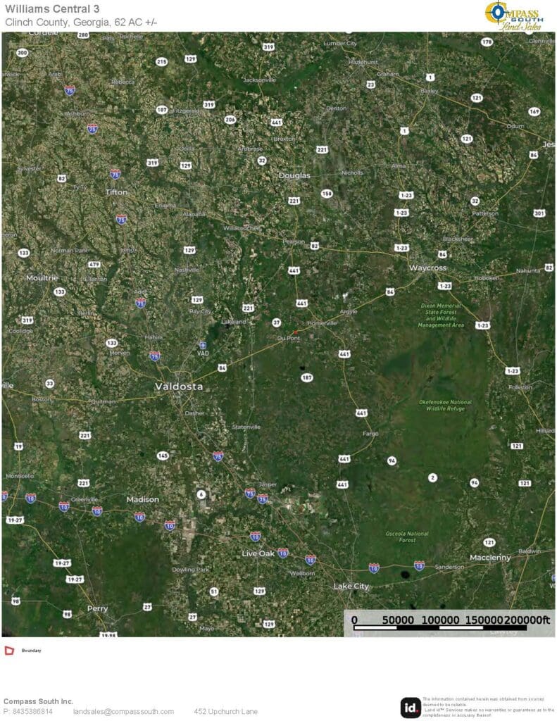 Williams Central Tract 3 Location Map 1