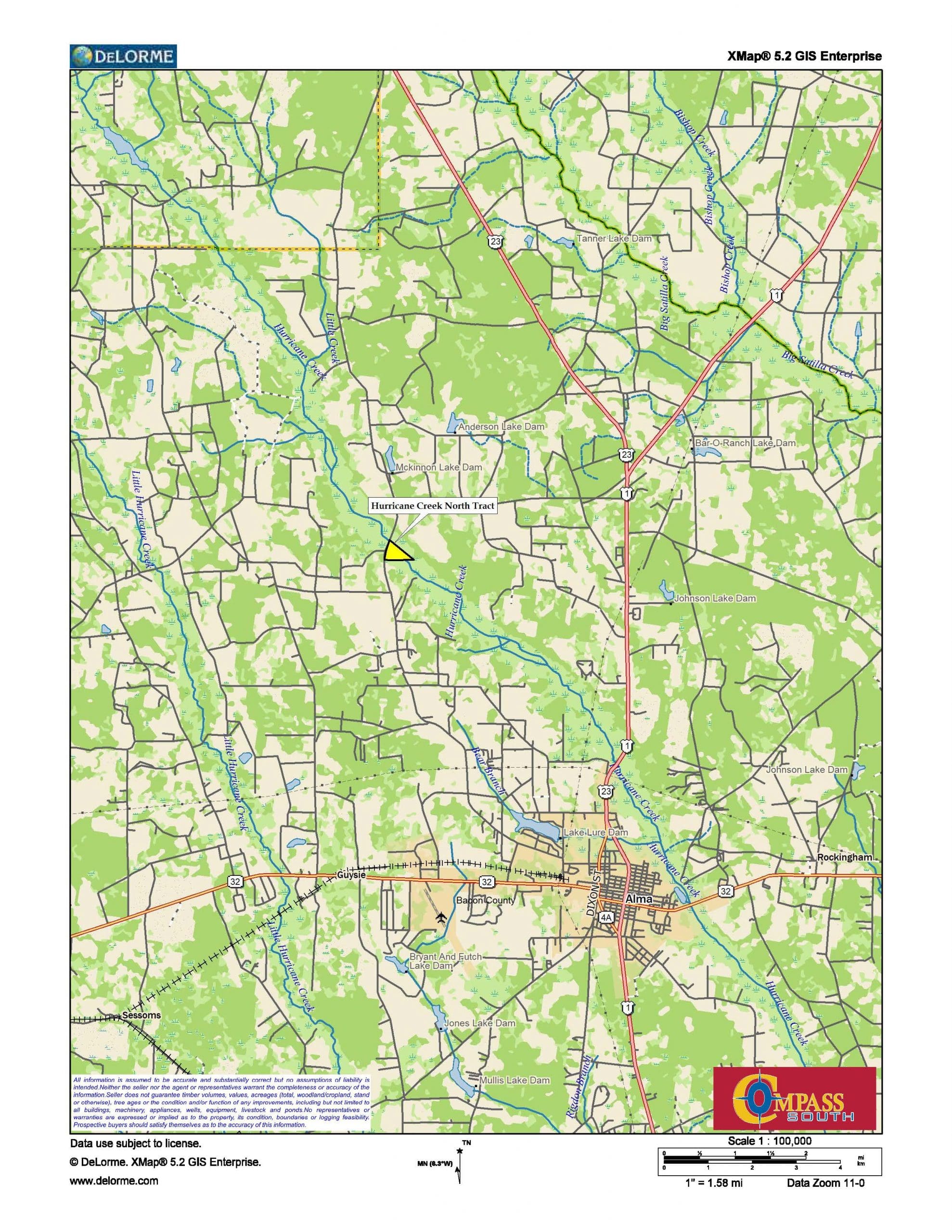 Hurricane Creek North Tract Loc1