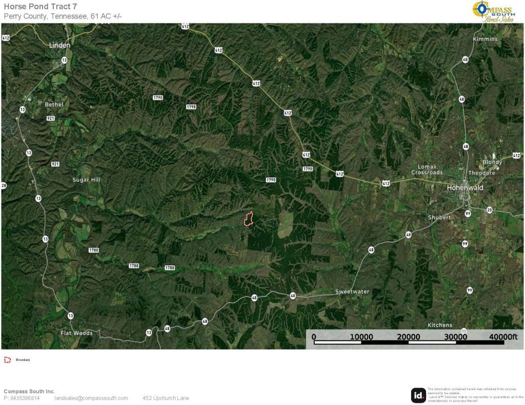 Horse Pond Tract 7 Location Map 2