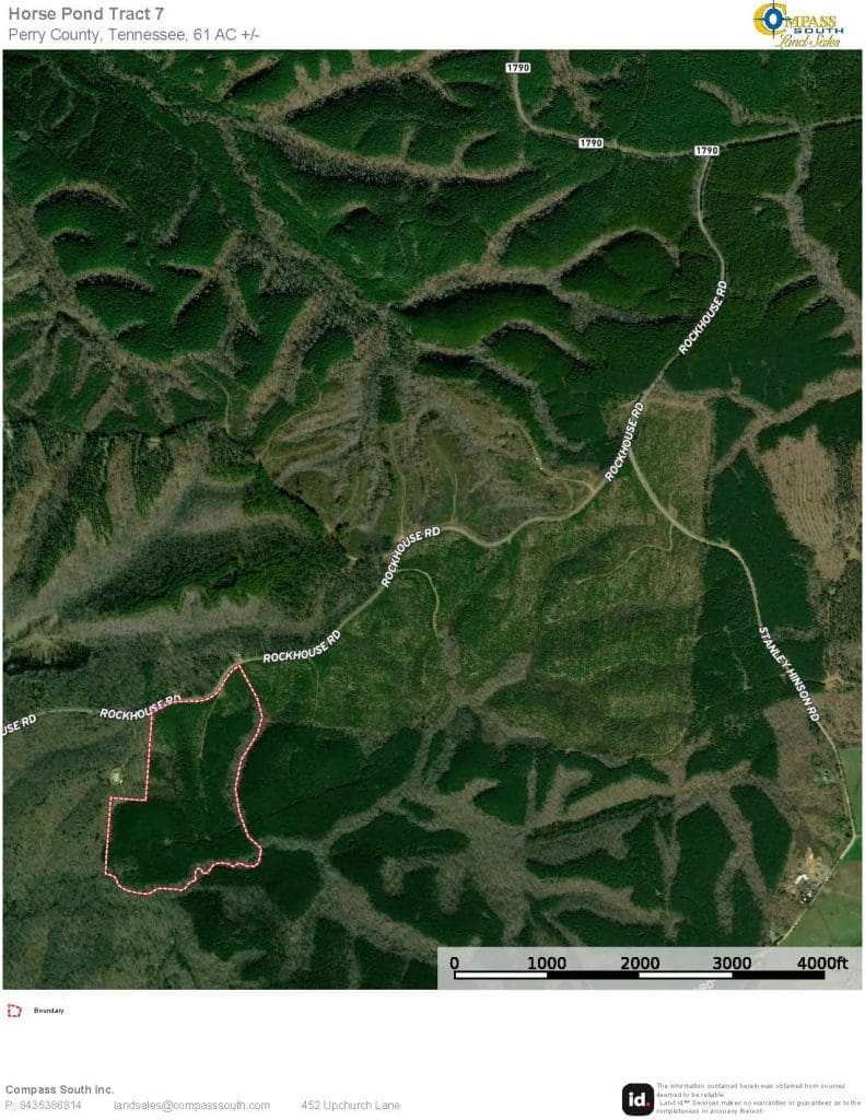 Horse Pond Tract 7 Aerial Map 