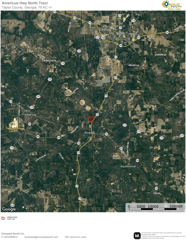 Americus Hwy North Tract Location Map 2