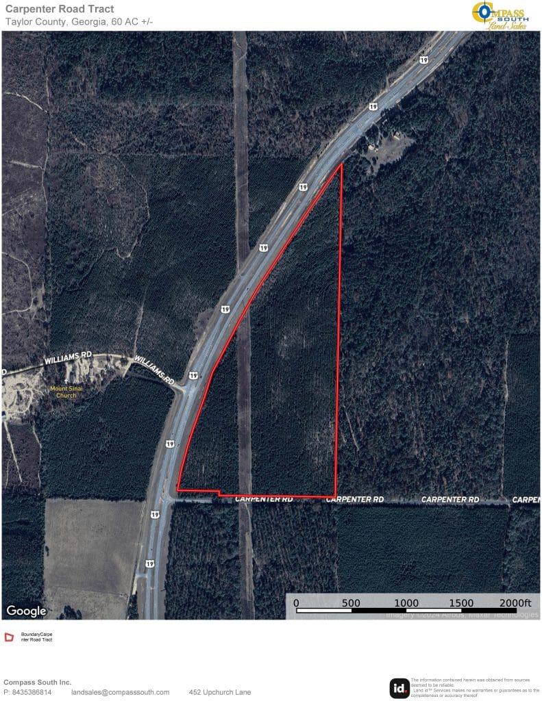 Carpenter Road Tract Aerial