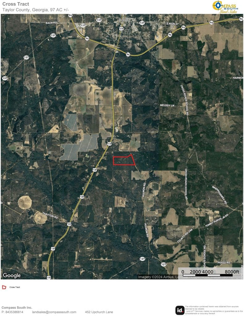 Cross Tract Location Map 2