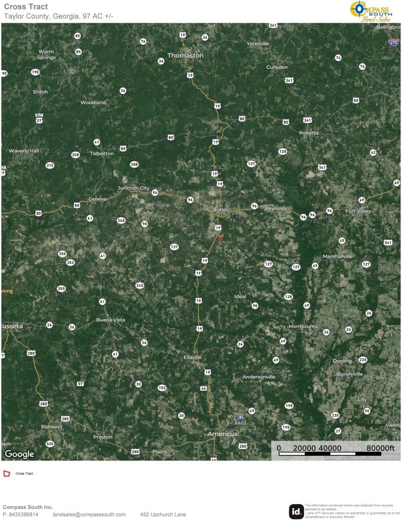 Cross Tract Location Map 