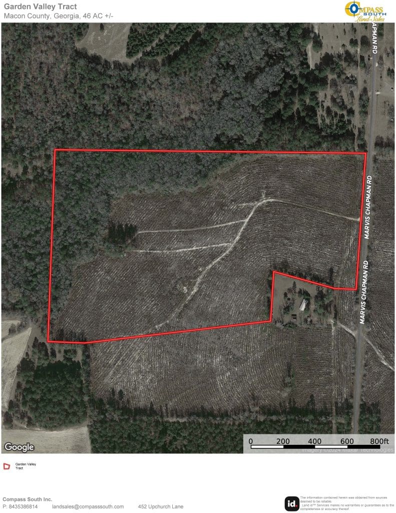 Garden Valley Tract Aerial Map 