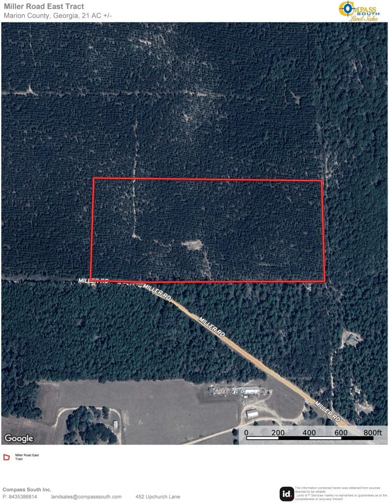 Miller Road East Tract Aerial 