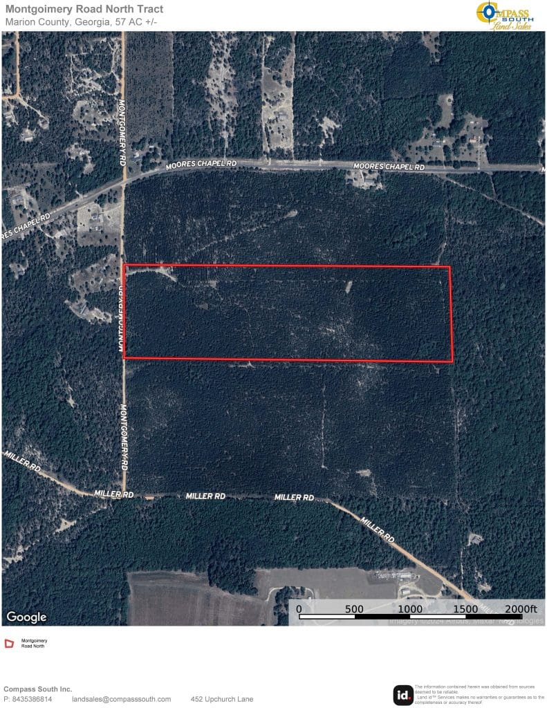 Montgomery Road North Aerial Map 