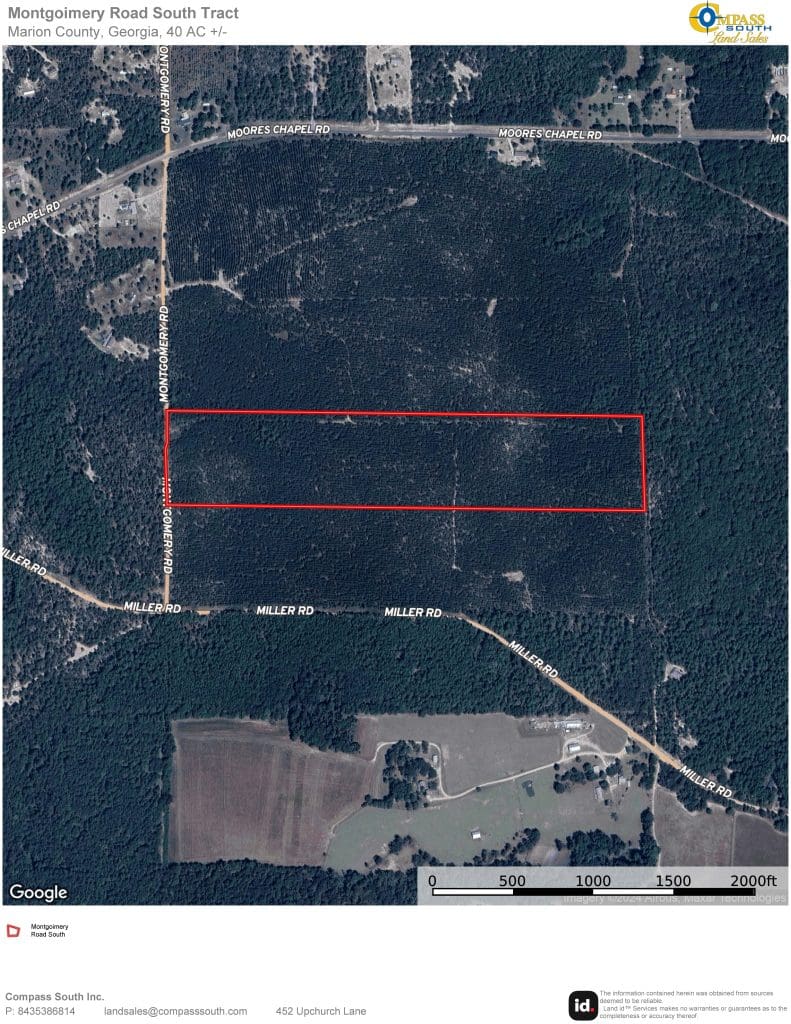 Montgomery Road South Tract Aerial Map 