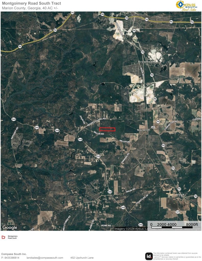 Montgomery Road South Tract Location Map 2