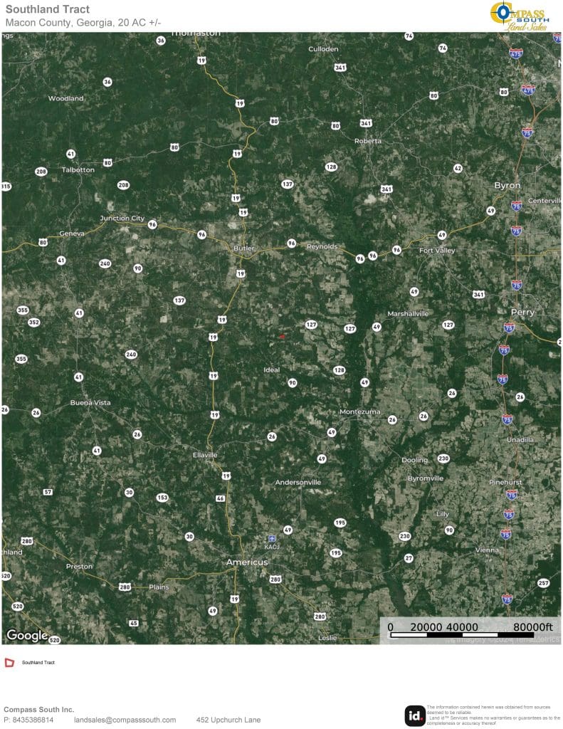 Southland Tract Location Map 1