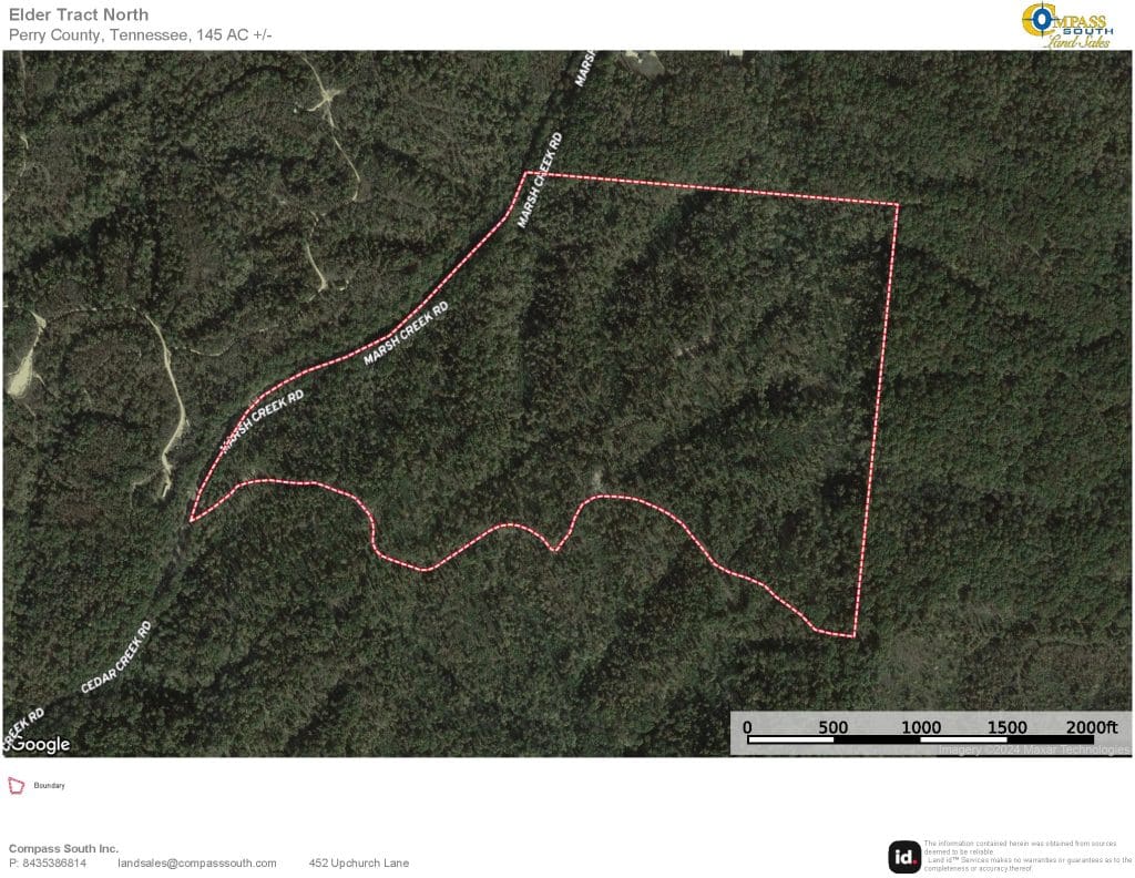 Elder Tract North Aerial Map 