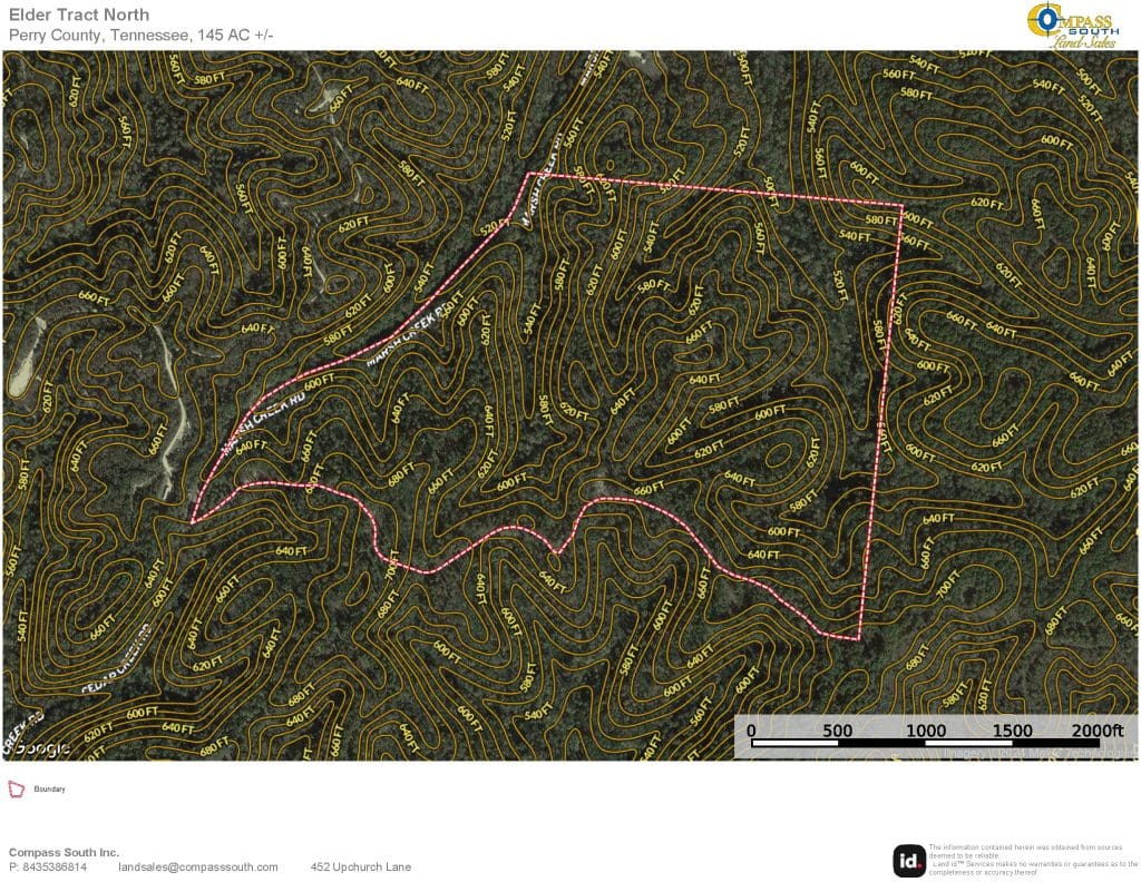 Elder Tract North Aerial Map 2