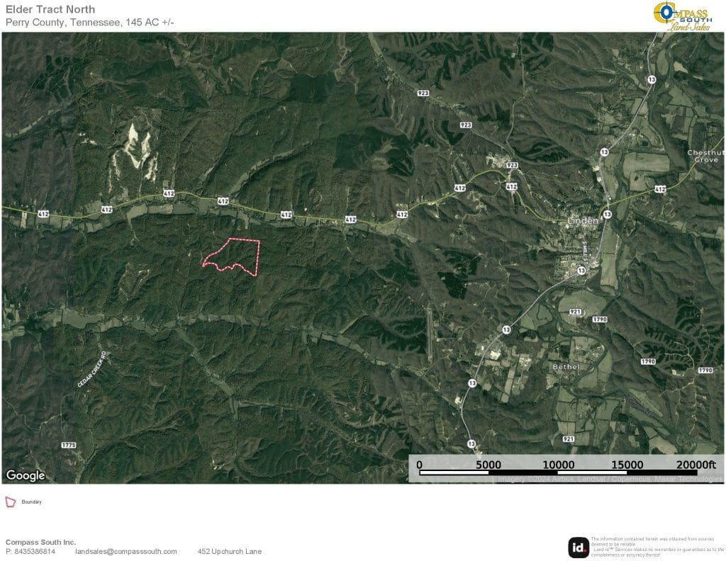 Elder Tract North Location Map 2