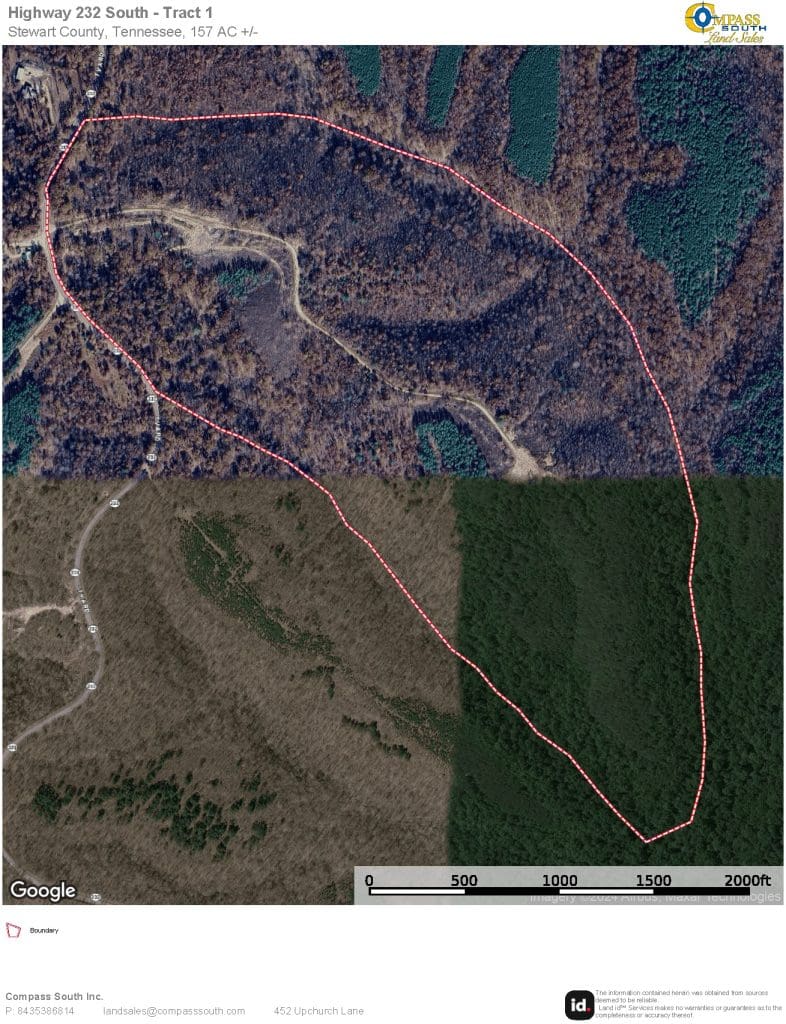 Highway 232 South Tract 1 Aerial Map 