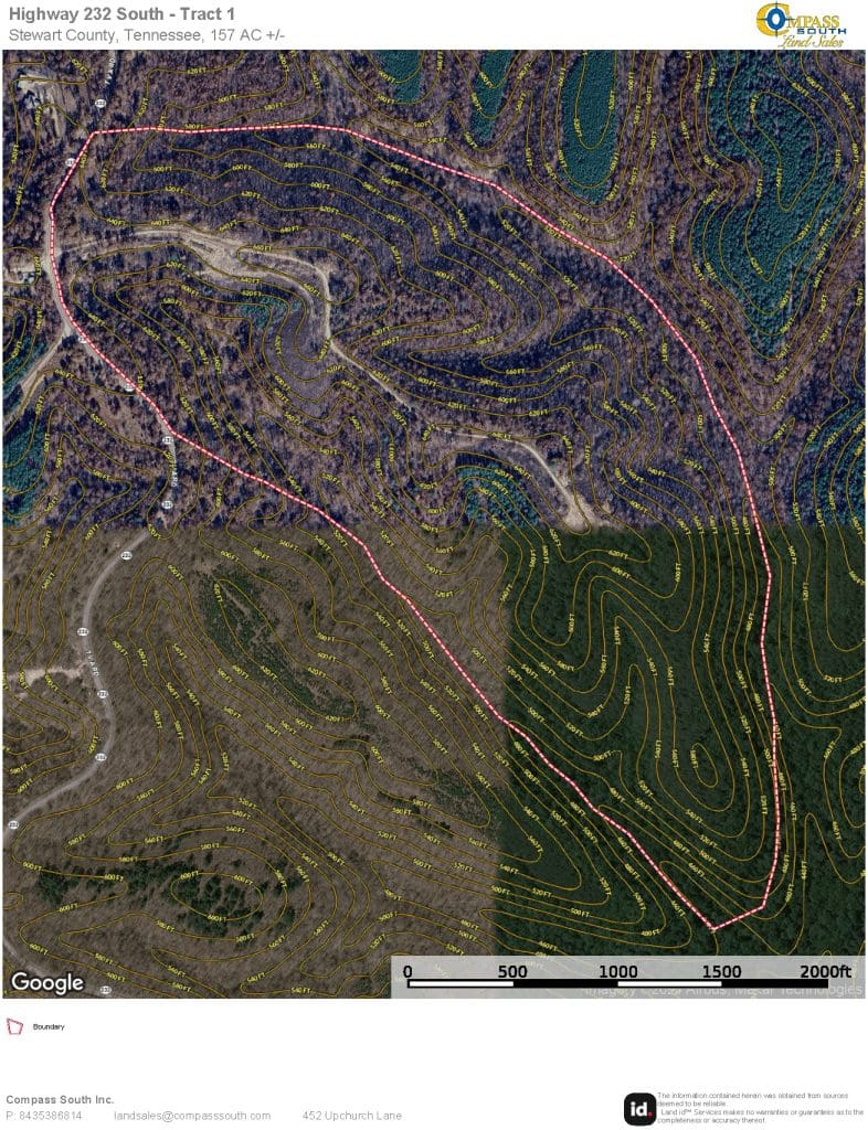 Highway 232 South Tract 1 Aerial Map 2