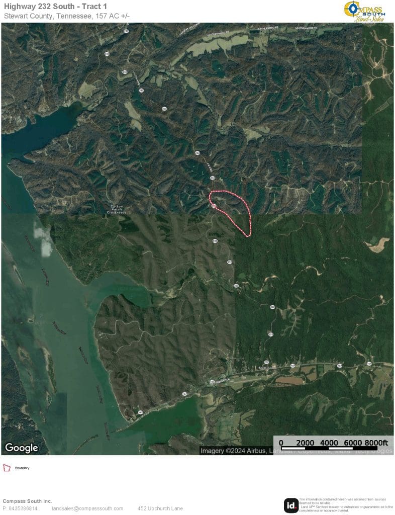 Highway 232 South Tract 1 Location Map 2