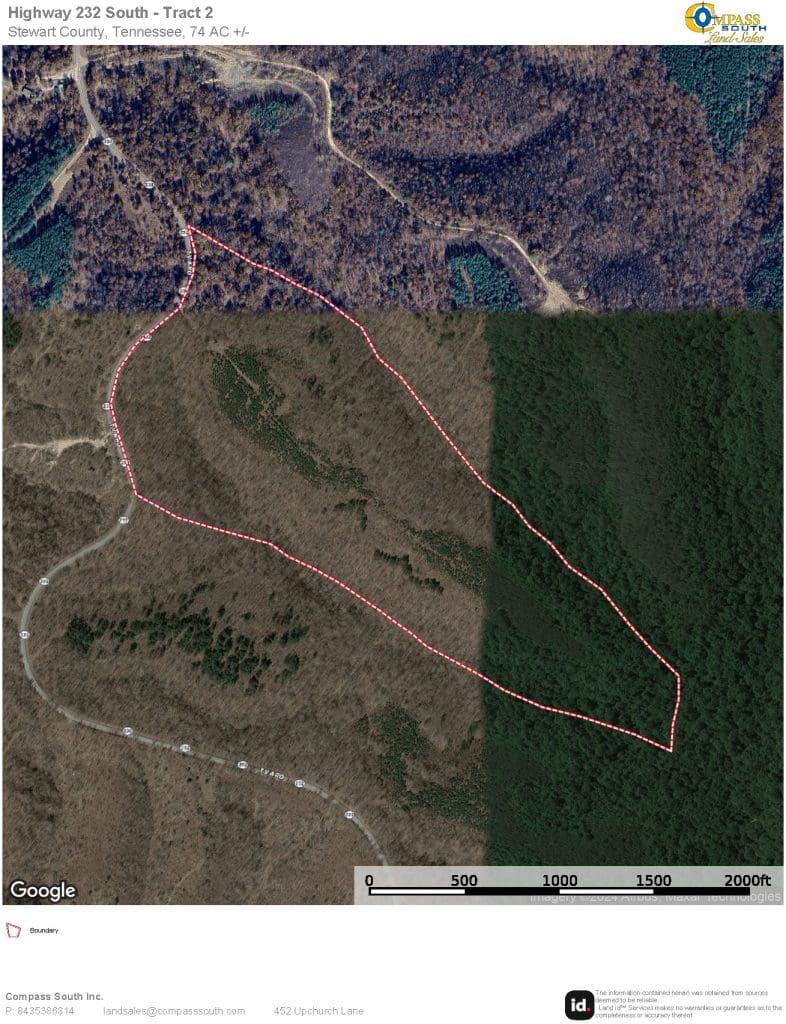 Highway 232 South Tract 2 Aerial Map 