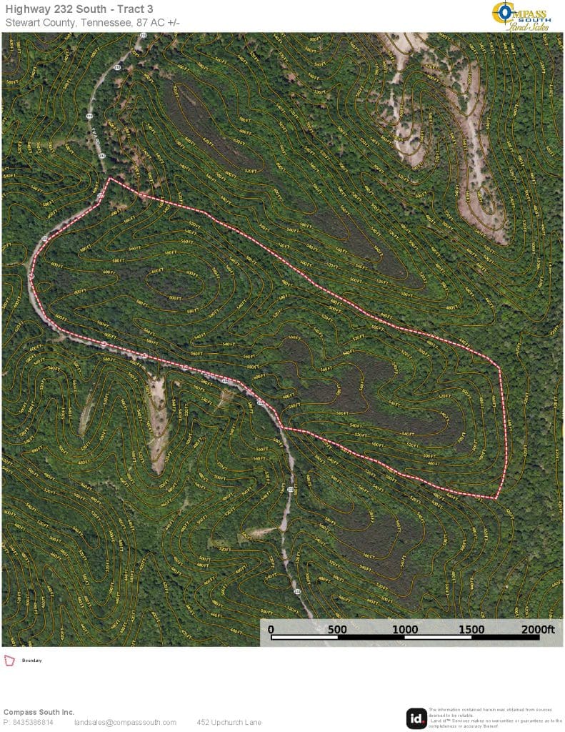 Highway 232 South Tract 3 Aerial Map 2