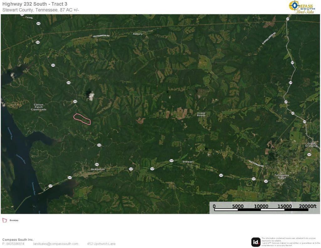 Highway 232 South Tract 3 Location Map 2