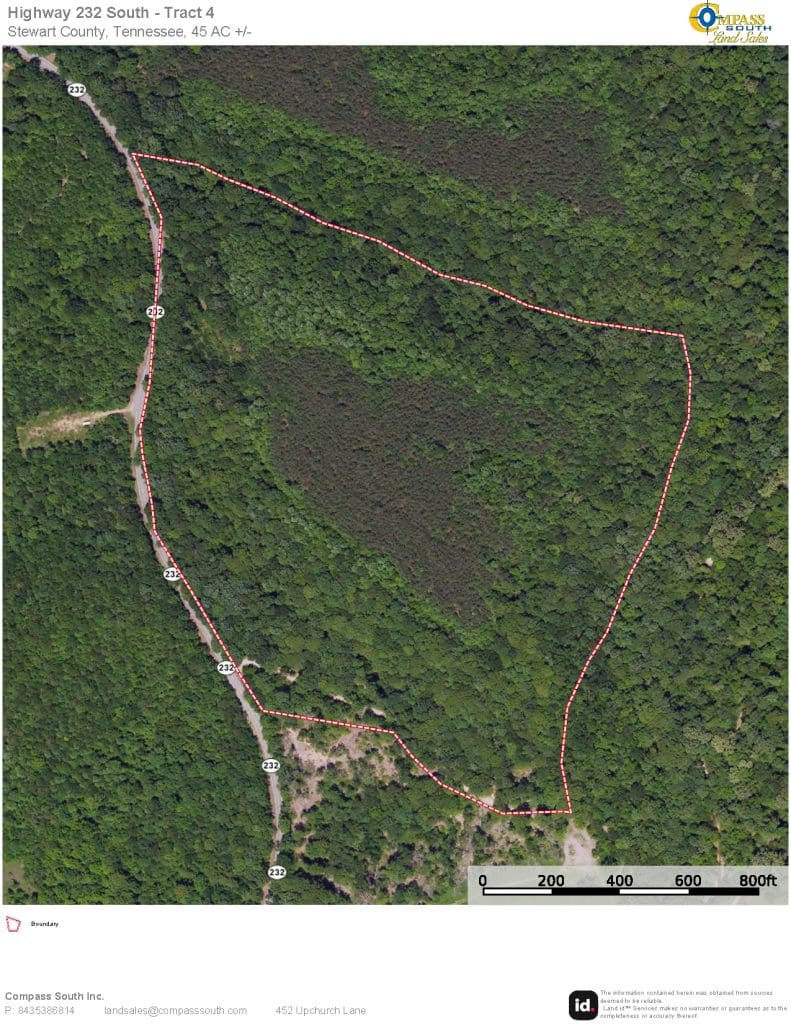 Highway 232 South Tract 4 Aerial Map 