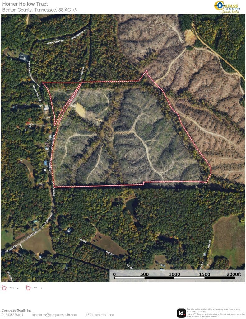 Homer Hollow Tract Tennessee land for sale 