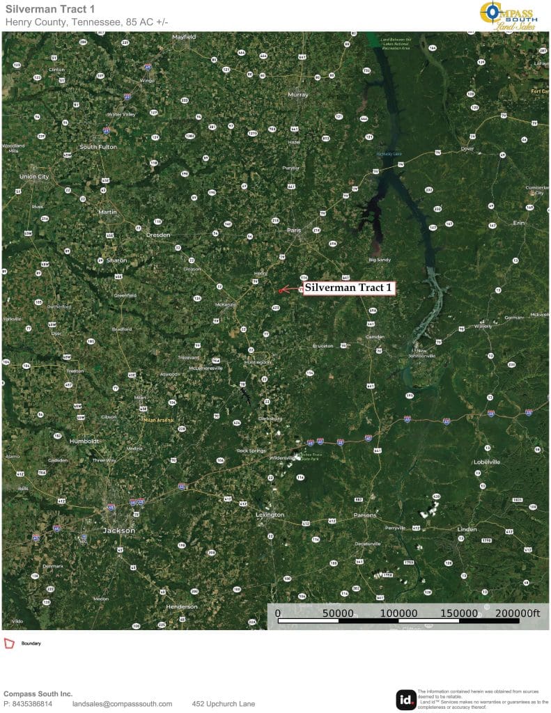 Silverman Tract 1 Location Map 