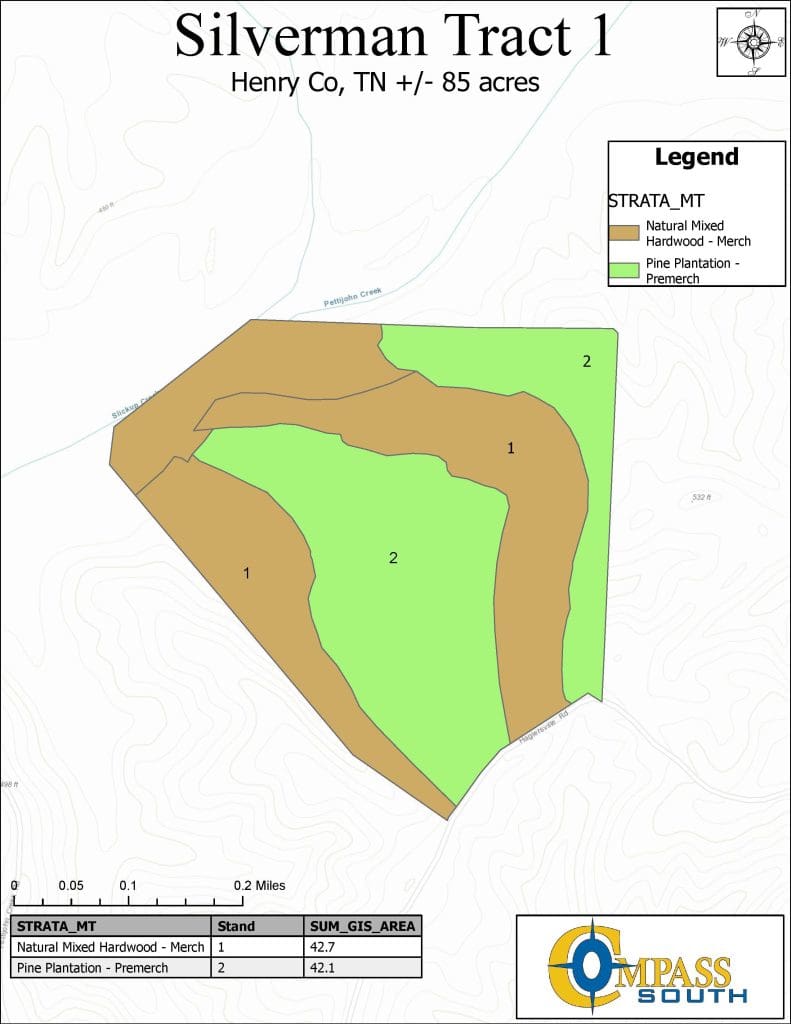 Silverman Tract 1 Type Map 