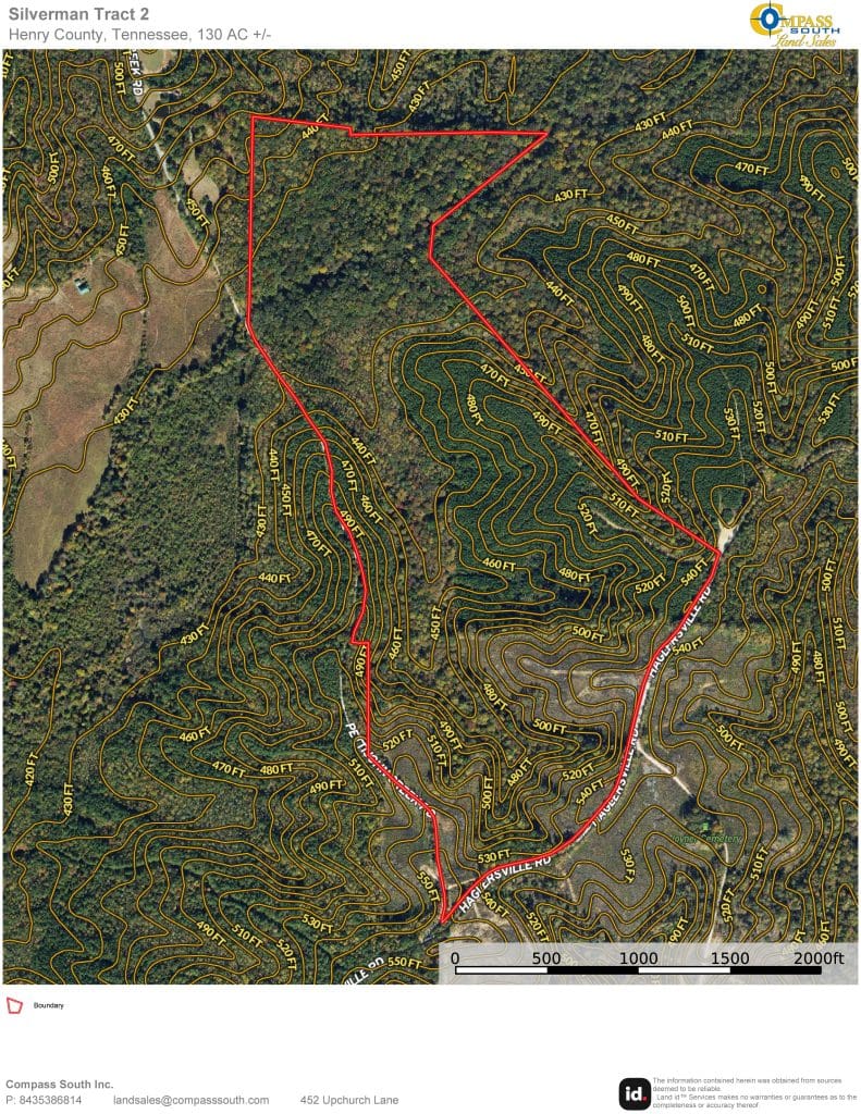 Silverman Tract 2 Aerial Map 2